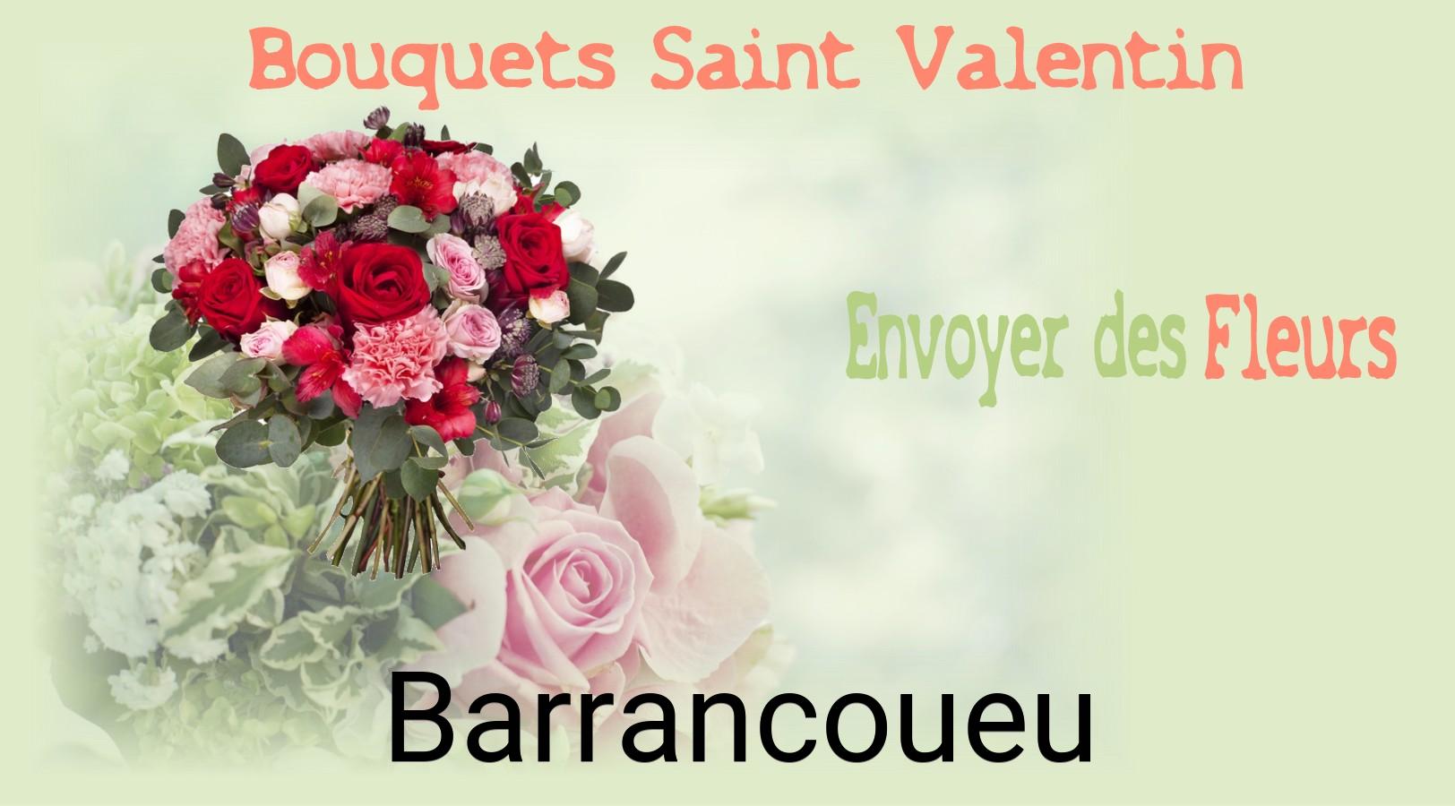 Roses de Saint-Valentin livrées à Barrancoueu